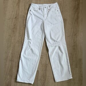 Old Navy High-Rise OG Loose Jeans – White